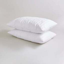 Hotel Pack of 2 Luxury Cotton Anti Allergy Pillow Protectors - thumbnail 4
