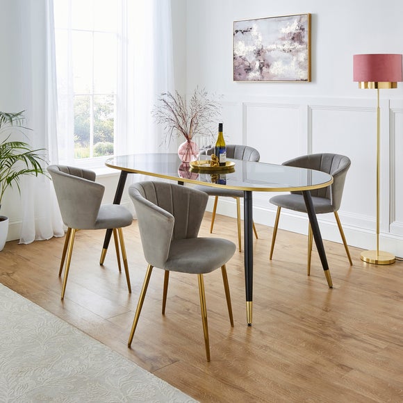 Kendall Dining Chair, Velvet - image 1