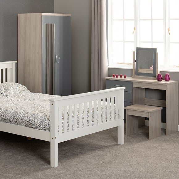 Nevada Double 1 Drawer Wardrobe - image 1