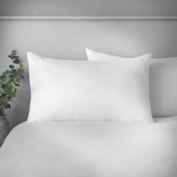 Super Soft Microfibre Plain Duvet Cover and Pillowcase Set - thumbnail 3