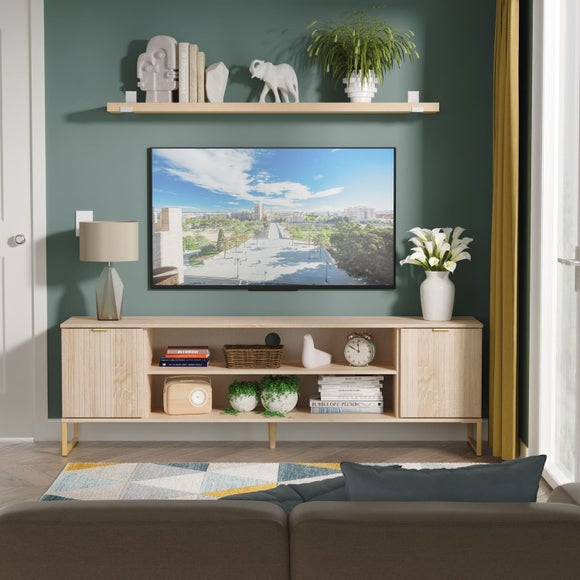"Harborne Extra Wide TV Unit for TVs up to 80""" - image 1