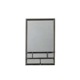 Millbury Rectangle Wall Mirror with Shelf - thumbnail 3