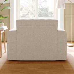 Abel Vintage Soft Chenille Snuggle Chair - thumbnail 2