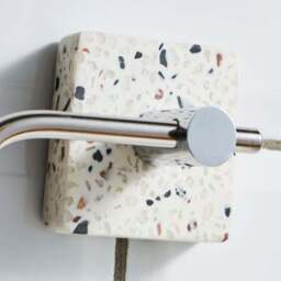 Terrazzo Natural Toilet Roll Holder - thumbnail 2