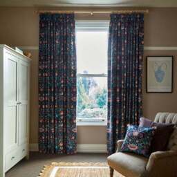 William Morris At Home Lodden Velvet Made to Measure Curtains - thumbnail 5