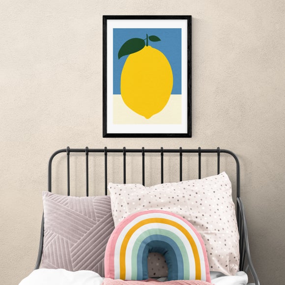 East End Prints Yellow Lemon Print - image 1