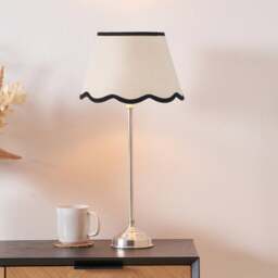 Pacific Lifestyle Auden Scalloped Tabita Table Lamp - thumbnail 1