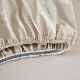 Hotel Cotton Sateen 400 Thread Count Grip Fitted Sheet - thumbnail 3