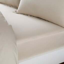 Hotel Cotton Sateen 400 Thread Count Grip Fitted Sheet - thumbnail 1