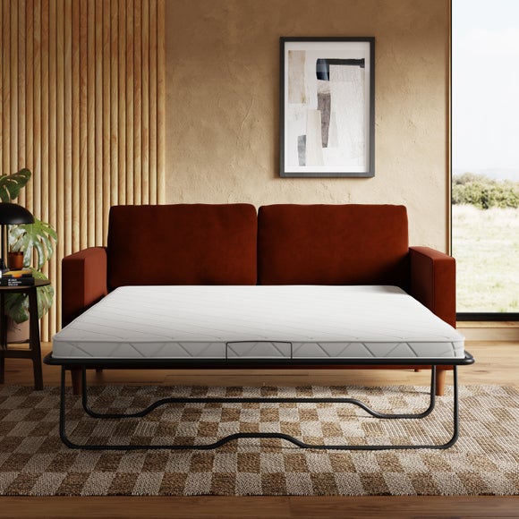 Zoe Casual Sit Velvet 3 Seater Sofa Bed