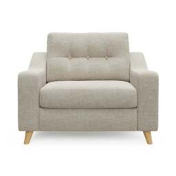 Baxter II Basket Weave Snuggle Chair - thumbnail 6