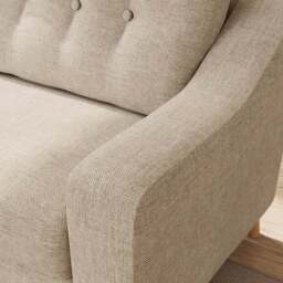 Baxter II Basket Weave Snuggle Chair - thumbnail 3