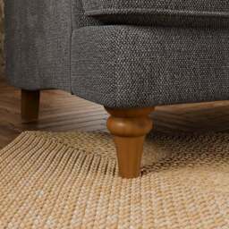 Beatrice II Soft Tonal Chenille Snuggle Chair - thumbnail 5