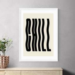 East End Prints Chill by Luxe Poster Co