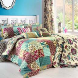 Dreams n Drapes Marinelli Reversible Duvet Cover and Pillowcase Set - thumbnail 3