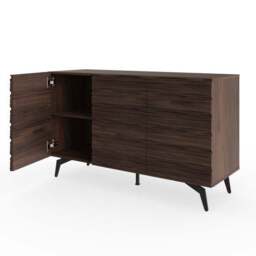 Ashcroft Large Sideboard, Dark Walnut - thumbnail 5