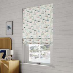 Coastal Ocean Yacht Made to Measure Roman Blind - thumbnail 3