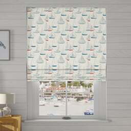 Coastal Ocean Yacht Made to Measure Roman Blind - thumbnail 1