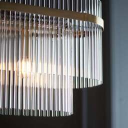 Vogue Langdon Art Deco 4 Light Adjustable Pendant Light - thumbnail 2