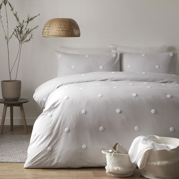 Appletree Dot 100% Cotton Duvet Cover and Pillowcase Set - image 1