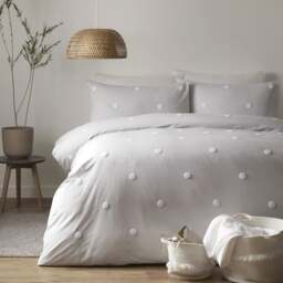 Appletree Dot 100% Cotton Duvet Cover and Pillowcase Set - thumbnail 1