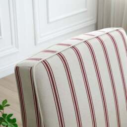 Esme Woven Folkstone Stripe Occasional Chair - thumbnail 3