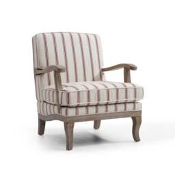 Esme Woven Folkstone Stripe Occasional Chair - thumbnail 6