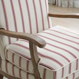 Esme Woven Folkstone Stripe Occasional Chair - thumbnail 2