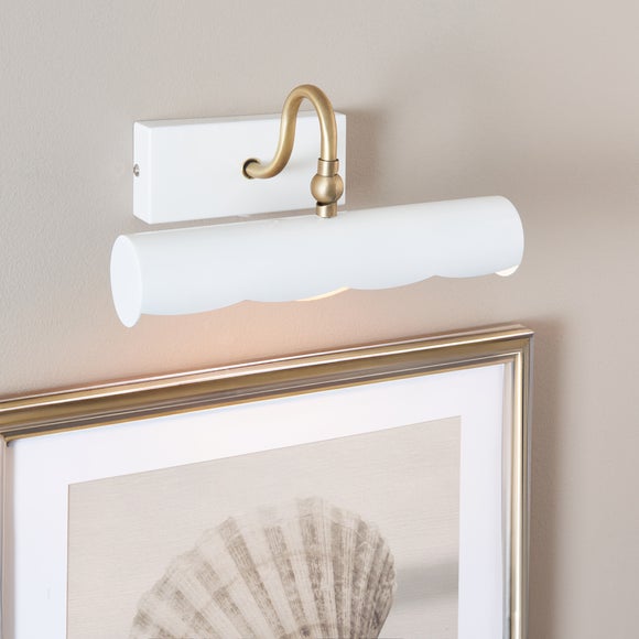 Remi Scalloped Adjustable Picture Wall Light - image 1