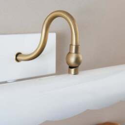 Remi Scalloped Adjustable Picture Wall Light - thumbnail 3