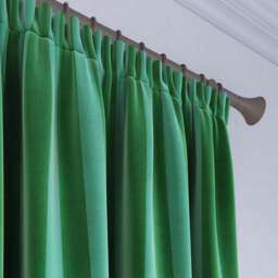 Elements Velvet Stripe Made to Measure Curtains - thumbnail 4