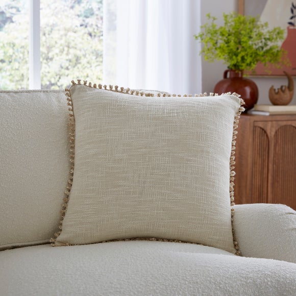 Curly Braided Edge Square Cushion - image 1