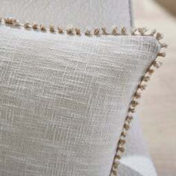 Curly Braided Edge Square Cushion - thumbnail 2