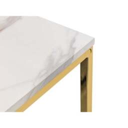 Scala 4 Seater Rectangular Dining Table, White - thumbnail 4