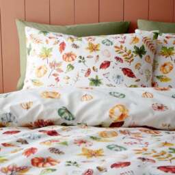 Catherine Lansfield Pumpkins Duvet Cover and Pillowcase Set - thumbnail 4