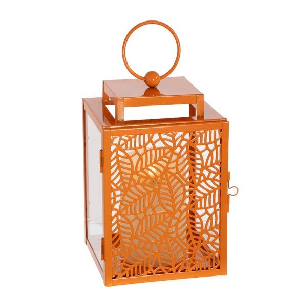 Metal & Glass Lantern