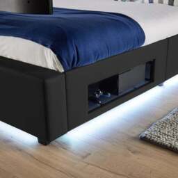 XR Living Ava TV Bed with LED Lights and TV Mount - thumbnail 4