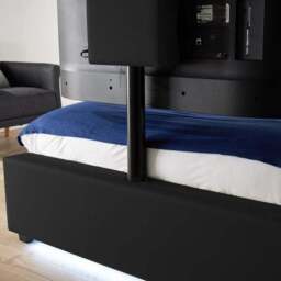 XR Living Ava TV Bed with LED Lights and TV Mount - thumbnail 3