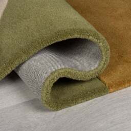 Lozenge Abstract Shaped Wool Rug - thumbnail 5