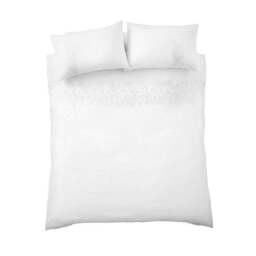 Bianca Floral Embroidery 200 Thread Count 100% Cotton Duvet Cover & Pillowcase Set - thumbnail 5