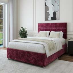 Luxury Chenille Universal Divan Base - thumbnail 1