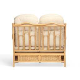 Desser Vale Rattan 2 Seater Sofa - thumbnail 4