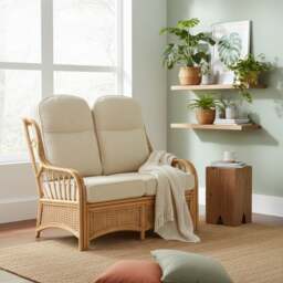 Desser Vale Rattan 2 Seater Sofa - thumbnail 1