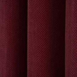 Soft Chenille Herringbone Eyelet Curtains - thumbnail 3