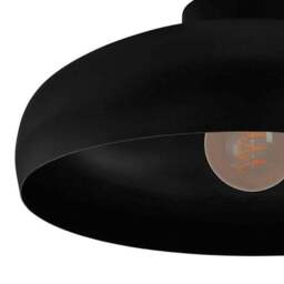 EGLO Mogano Retro Semi-Flush Ceiling Light - thumbnail 2