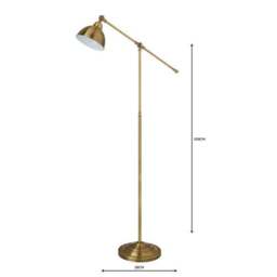 Lever Arm Reading Floor Lamp - thumbnail 5