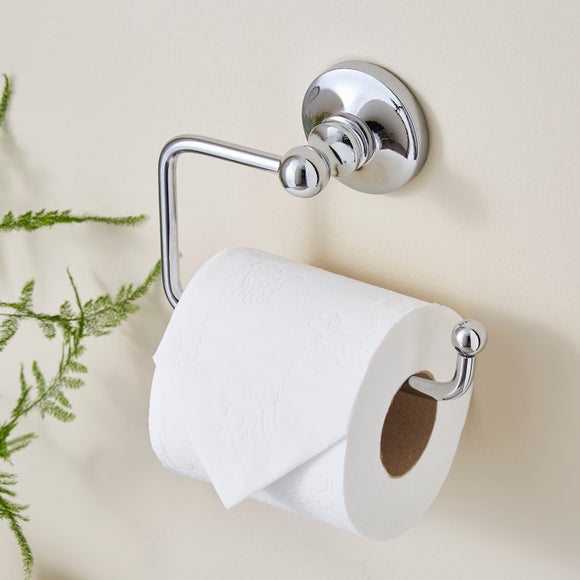 Chrome Toilet Roll Holder - image 1