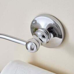 Chrome Toilet Roll Holder - thumbnail 2