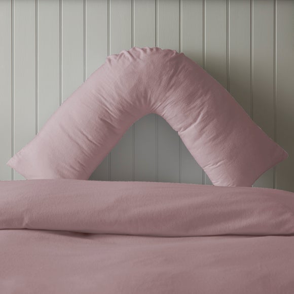 Soft & Cosy Luxury 100% Brushed Cotton V-Shape Pillowcase - image 1