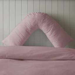 Soft & Cosy Luxury 100% Brushed Cotton V-Shape Pillowcase - thumbnail 1